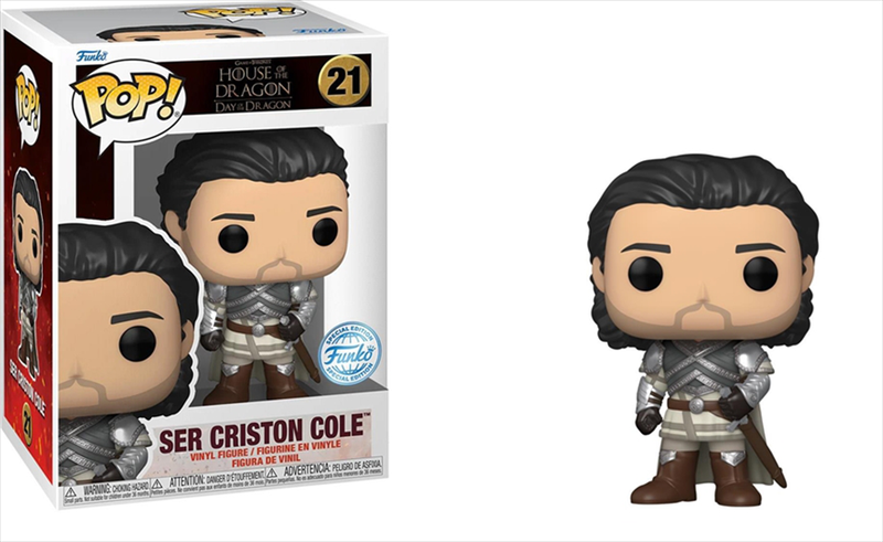 Funko pop! Game of thrones house of the dragon: day of the dragon - ser criston cole special edition, , medium-null