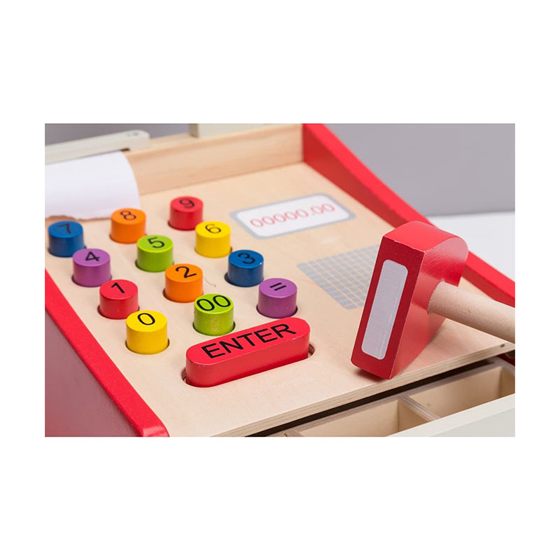 Product image: Jouéco® - wooden cash register with scanner, , medium-null