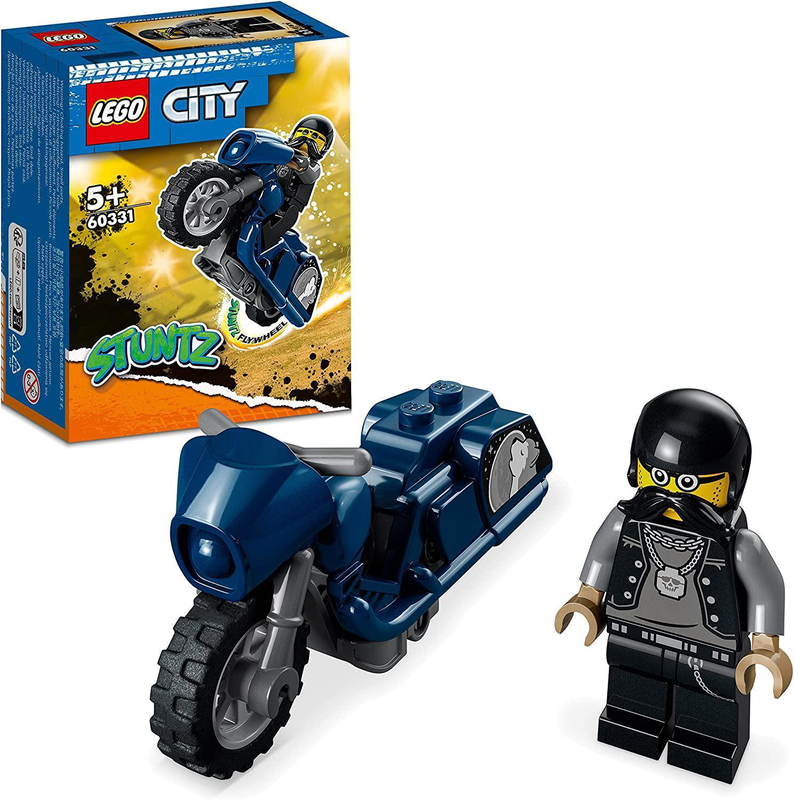 Product image: Lego city 60331 touring stunt bike toy motorbike, , medium-null