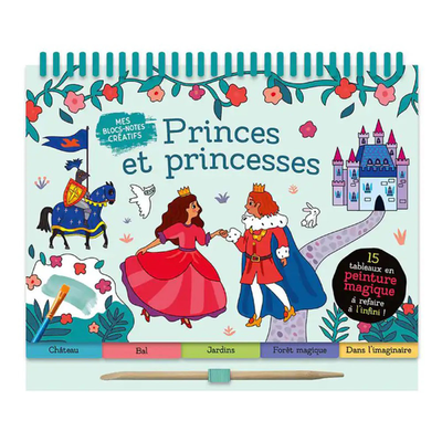 Magic coloring - princes and princesses