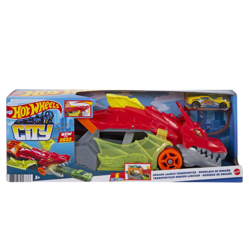 Hot wheels dragon launch transporter gtk42, , medium-null