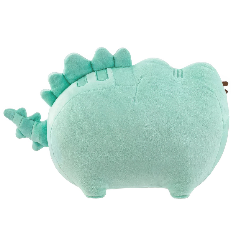 Green pusheenosaurus soft toy, , medium-null
