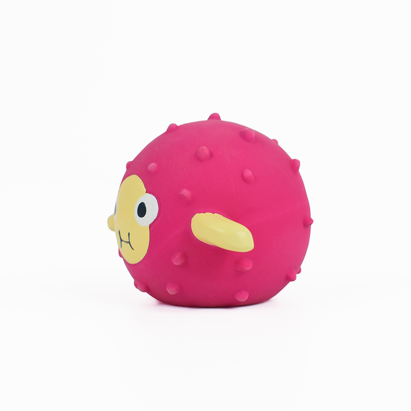 Product image: Splash puffer fish latex pool toy purple, , medium-null
