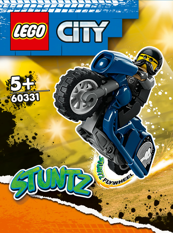 Lego city touring stunt bike 60331 for ages 5+ 10pcs, , medium-null