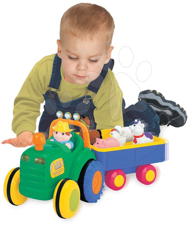 Kiddieland lights & sounds farm tractor 12m+, , medium-null