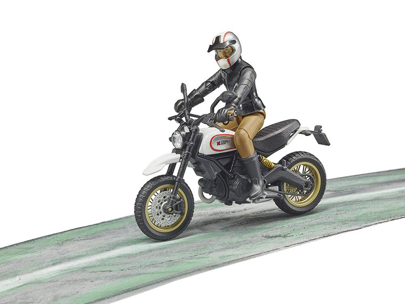 Bruder 63051 bworld scrambler ducati 4y+, , medium image number null