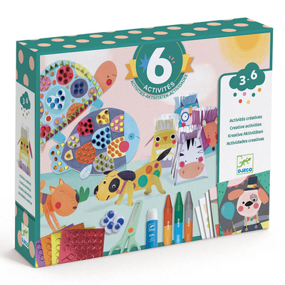 Animal houses creativity kit, , medium