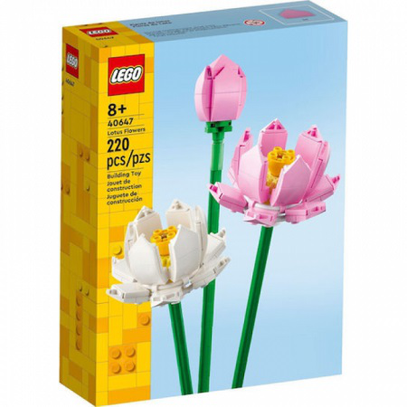 Lego lotus flowers 8y+ 40647, , medium-null