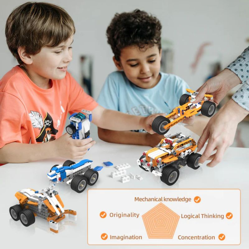 Superbot: 26-in-1 programmable stem robot kit, , medium-null