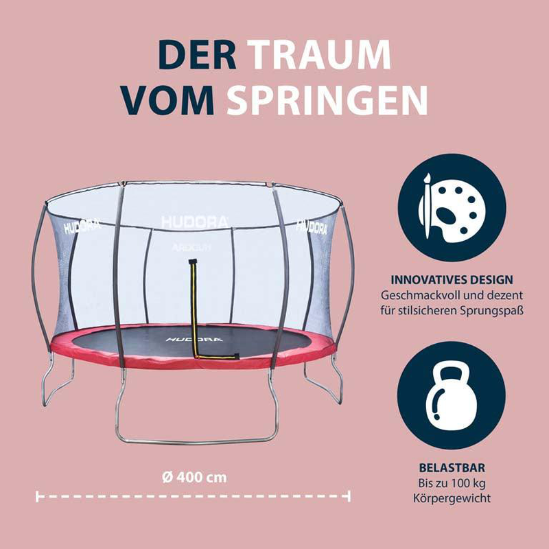 Hudora trampoline fantastic 400v, , medium-null