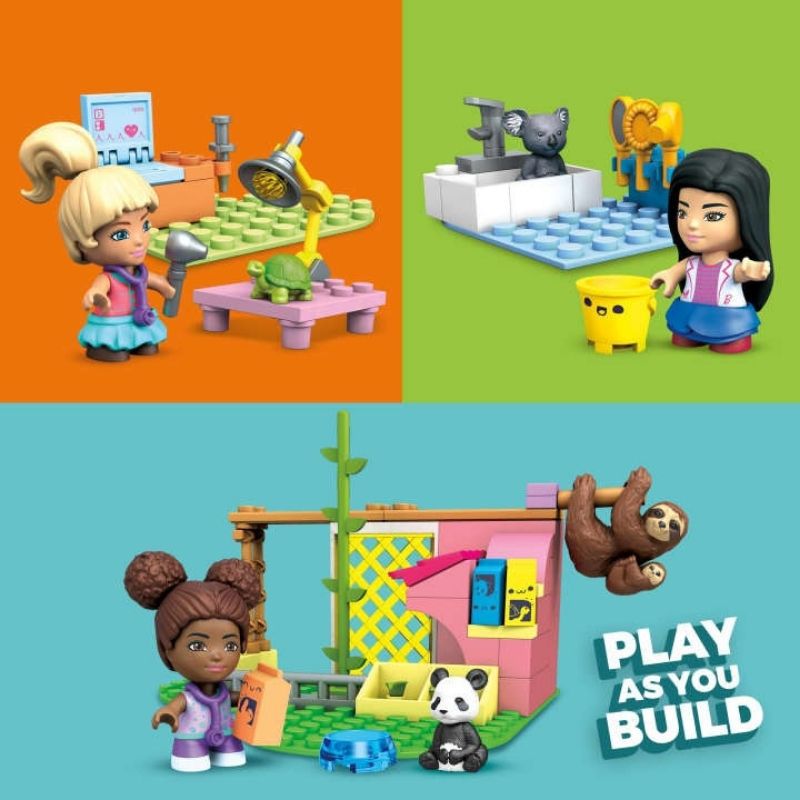 Mega bloks barbie animal grooming station gyh09, , medium-null