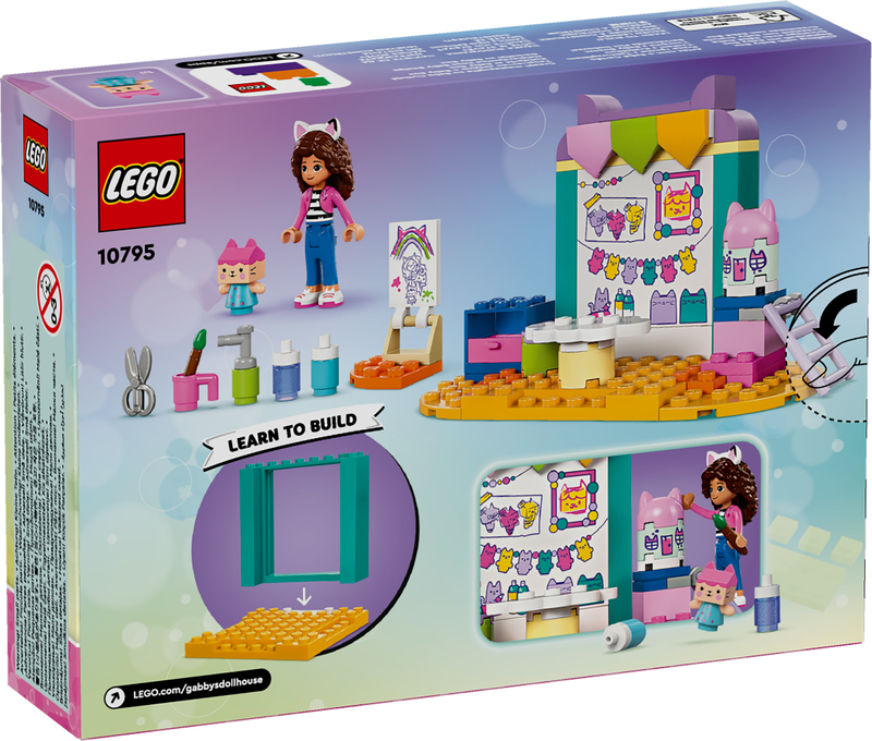 Lego gabby's dollhouse crafting with baby box 10795 &gamma;&iota;&alpha; &eta;&lambda;&iota;&kappa;ί&epsilon;&sigmaf; 4+ 60&tau;&mu;&chi;, , medium-null