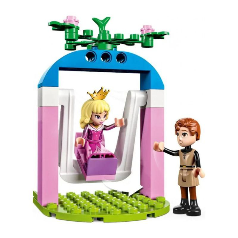 Lego disney aurora's castle 43211 for ages 4+ 187pcs, , medium-null