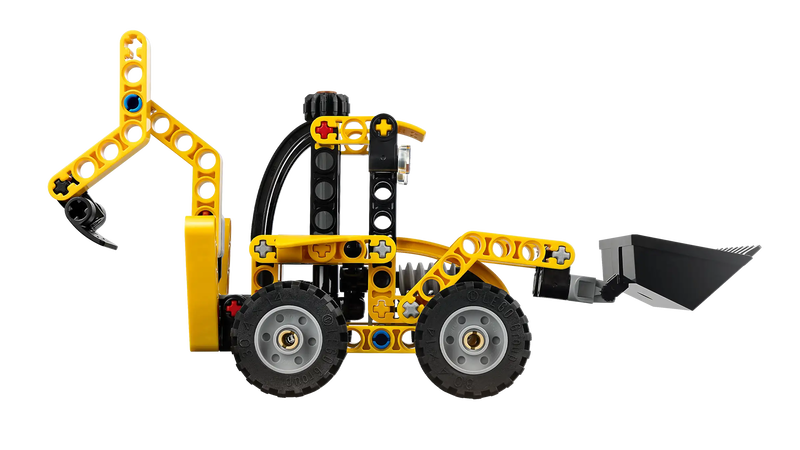 Lego technic 42197 backhoe loader, , medium-null