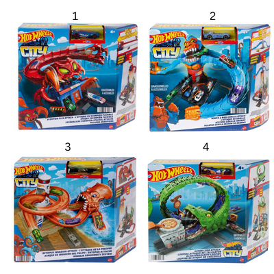 Hot wheels city with monsters hdr29, , medium