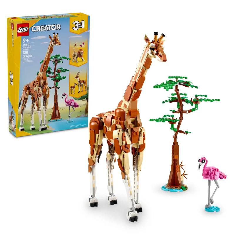 Product image: Lego creator 31150 wild safari animals, , medium-null