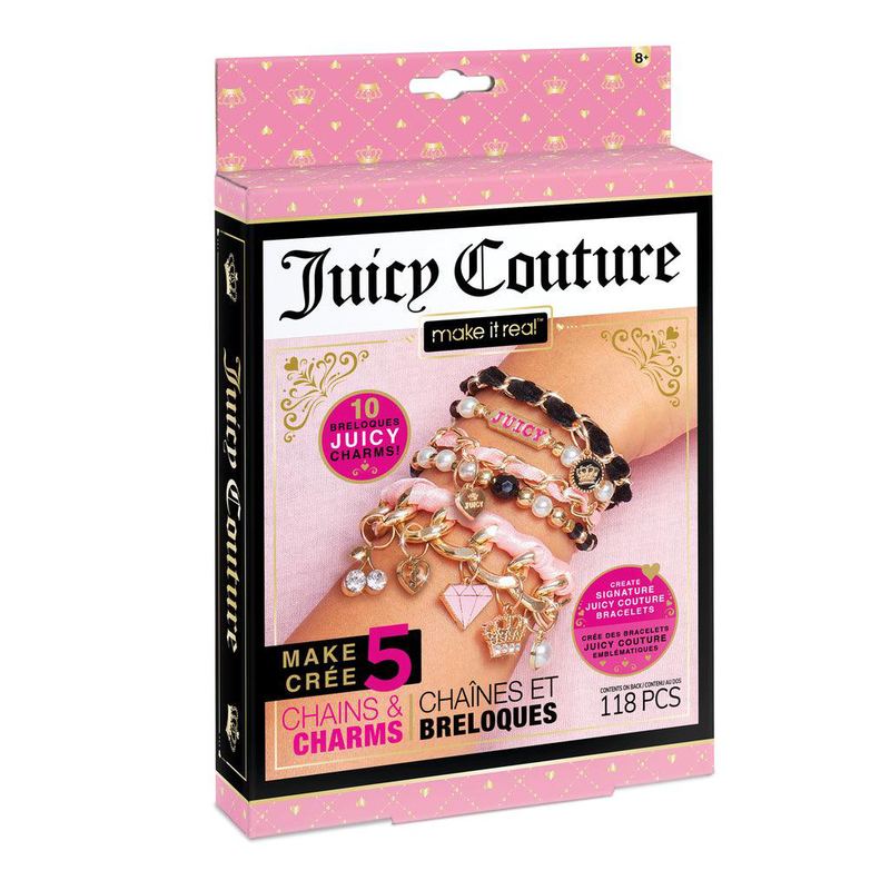 Make it real mini Juicy Couture jewellery chains and charms, , medium image number null