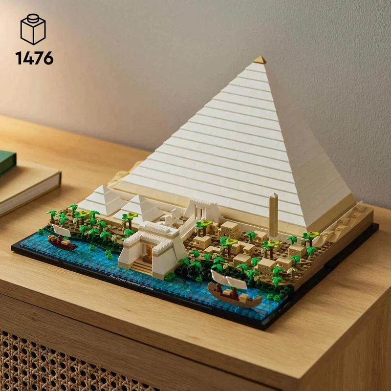 Lego architecture 21058 great pyramid of giza set for adults-null