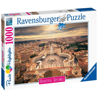 Ravensburger παζλ 1000 τεμ. Ρώμη 14082, , medium