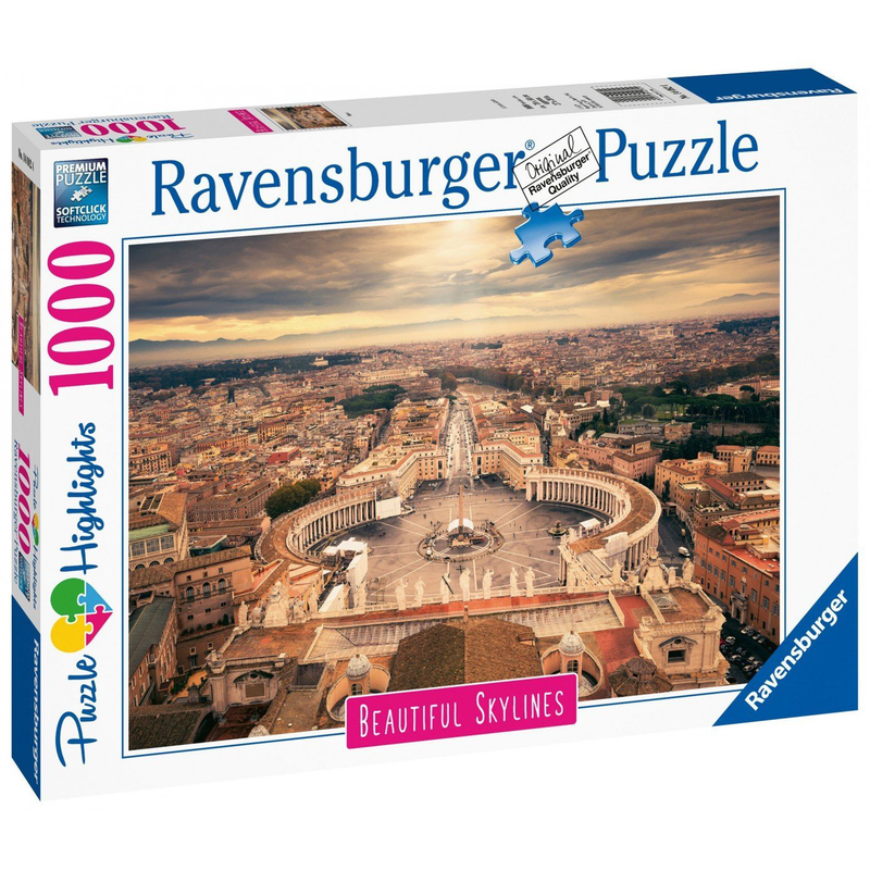Product image: Ravensburger παζλ 1000 τεμ. Ρώμη 14082, , medium-null