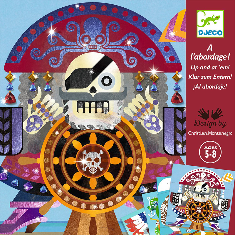 Djeco art and craft older ones - foil pictures up and at em!, , medium-null