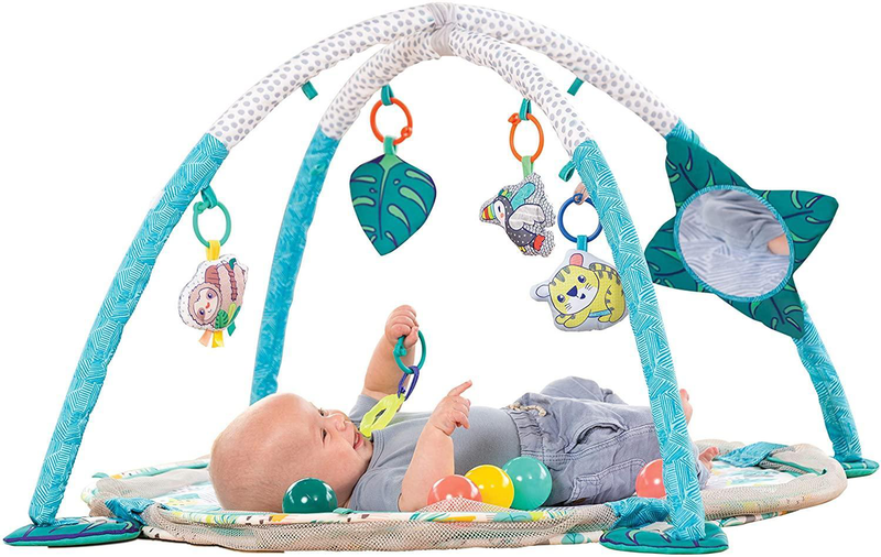 Infantino jumbo activity gym & ball pit transformable 3 in 1 playmat, , medium-null