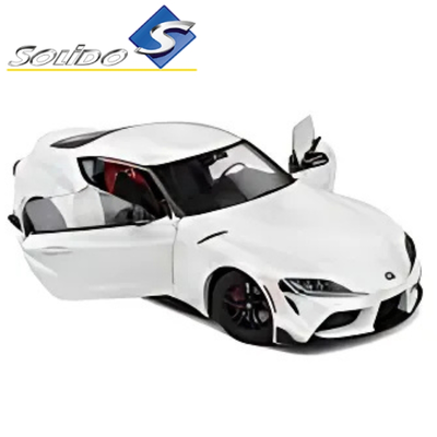 Solido 1/18 2023 toyota supra gr, white, , medium