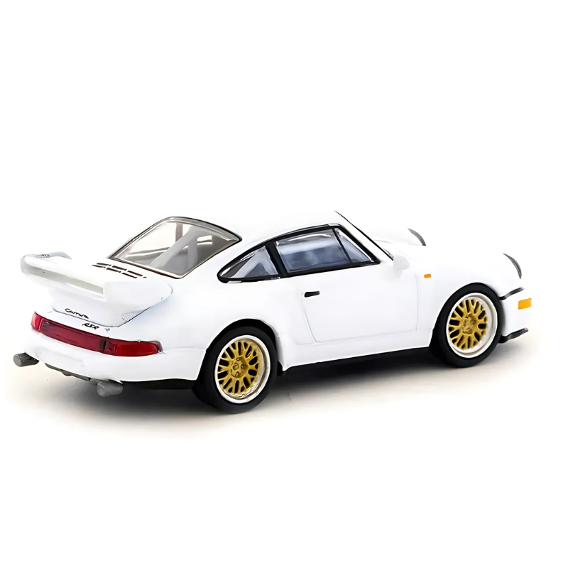 Tarmac 1/64 porsche 911 rsr 3.8, white, , medium-null