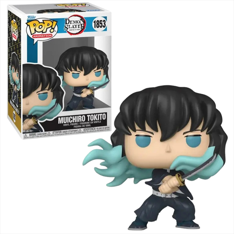 Funko pop! Animation: demon slayer - muichiro tokito attack* #1853 vinyl figure, , medium-null
