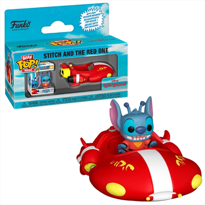 Funko bitty pop! Rides: lilo and stitch - stitch and the red one vinyl figures, , medium