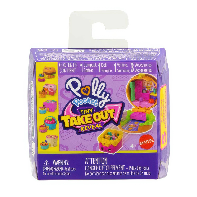 Product image: Polly pocket - tiny take out reveals assorted, , medium-null