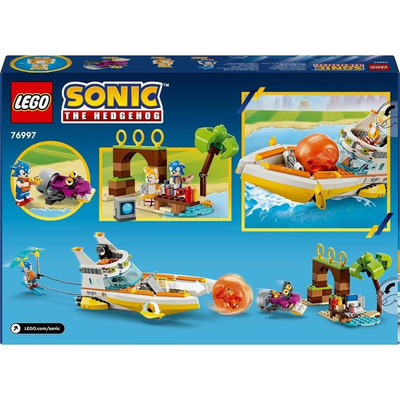 Lego sonic the hedgehog 76997 tails' adventure boat