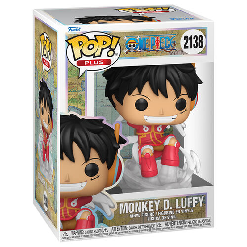 Funko pop! Plus: one piece monkey d luffy figure, , medium-null