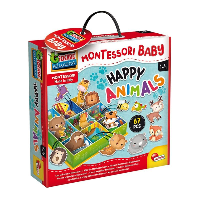 Product image: Montessori baby happy animals, , medium-null