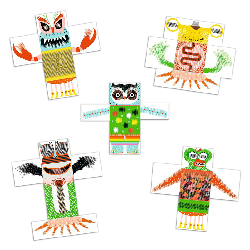 Product image: Djeco rigolomonster 27 pcs, , medium-null
