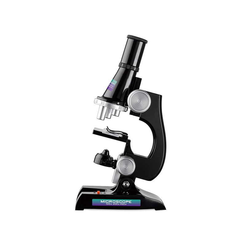 Microscope set with light, , medium-null