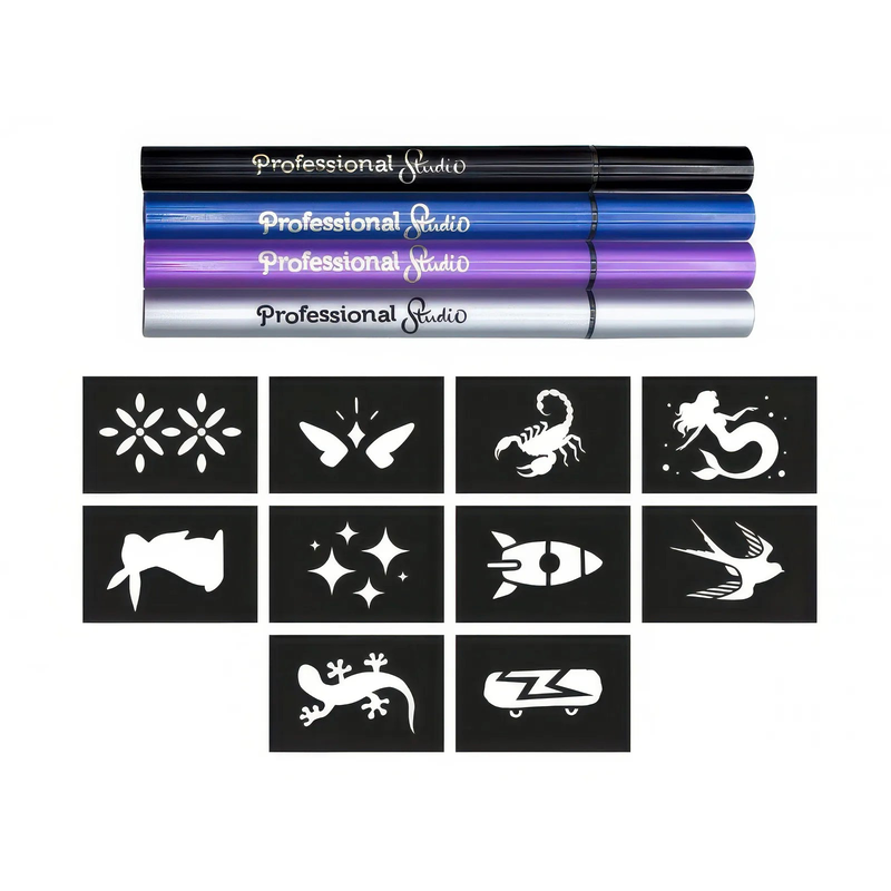 Buki france tattoos pens - silver, , medium-null