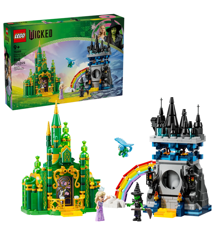 Lego 75689 wicked emerald city & kiamo ko castle, , medium-null