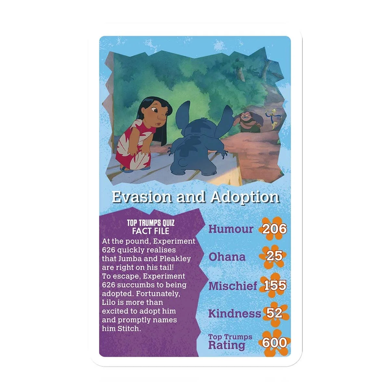 Lilo and stitch movie moments top trumps image number null