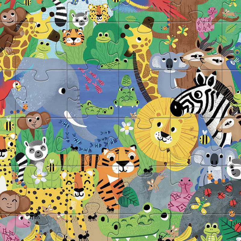 Product image: Djeco 1 to 10 jungle - 54 pcs, , medium-null