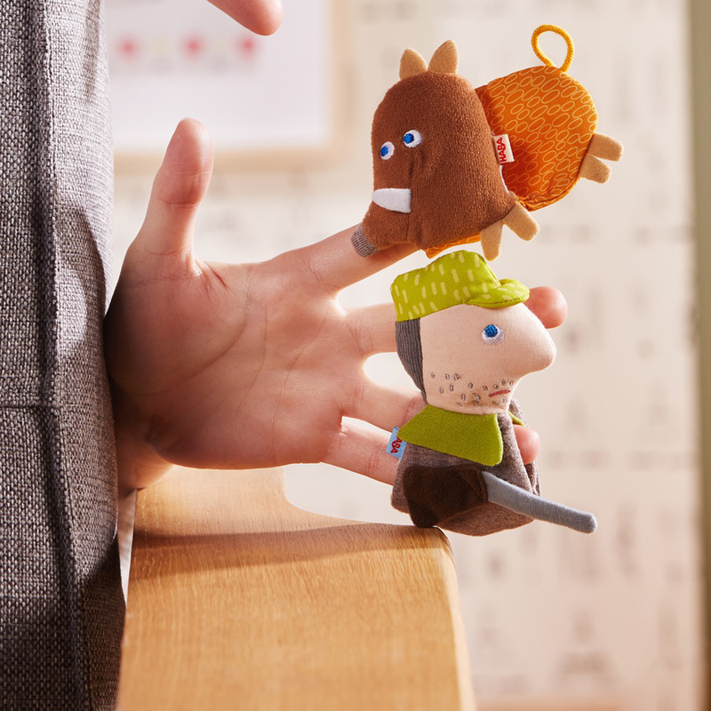 Haba finger puppet boar boris, , medium-null
