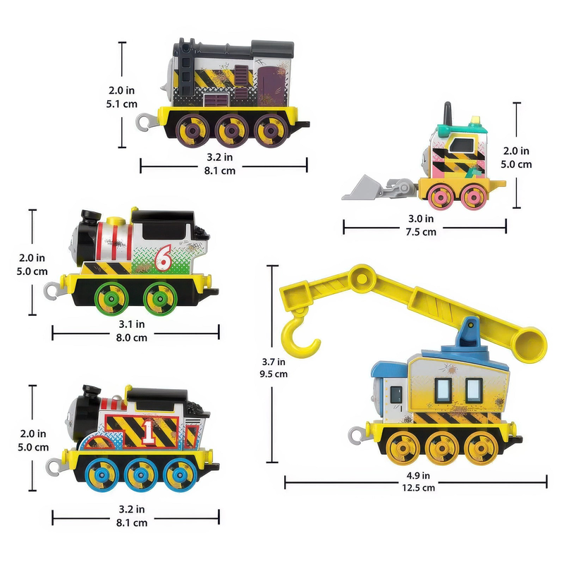 Product image: Thomas and friends small diecast construction crew - 5 pack, , medium-null