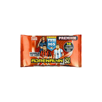 Panini FIFA 365 adrenalyn xl 2026 premium 10 cards, , medium