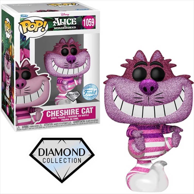 Product image: Funko pop! Disney: alice in wonderland - cheshire cat diamond collection special edition #1059 vinyl-null