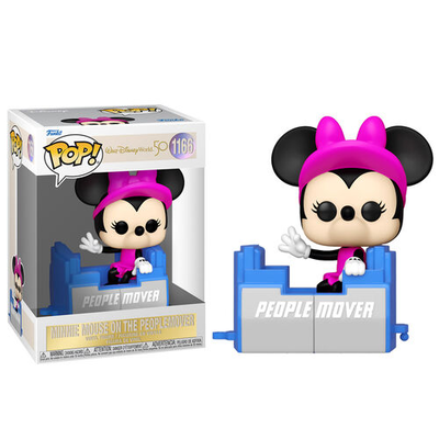 Pop funko! Disney: minnie mouse on the peoplemover figure, , medium