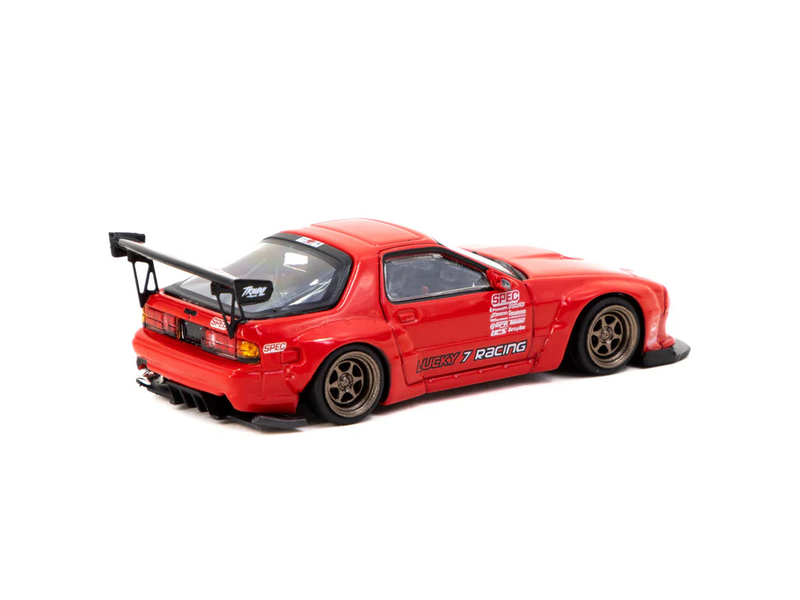 Tarmac works 1/64 pandem mazda rx-7 fc3s red die-cast – road64, , medium image number null
