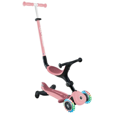 Globber scooter go.up active lights 360 pastel pink 749-310, , medium