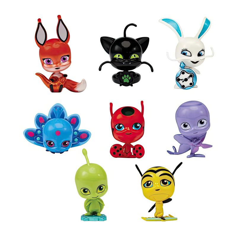 Miraculous kwami figure miracle box surprise assortment, , medium-null