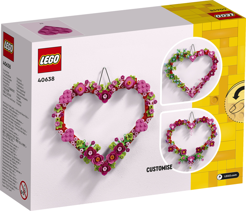 Lego heart ornament 40638 for ages 9+ 254pcs, , medium-null