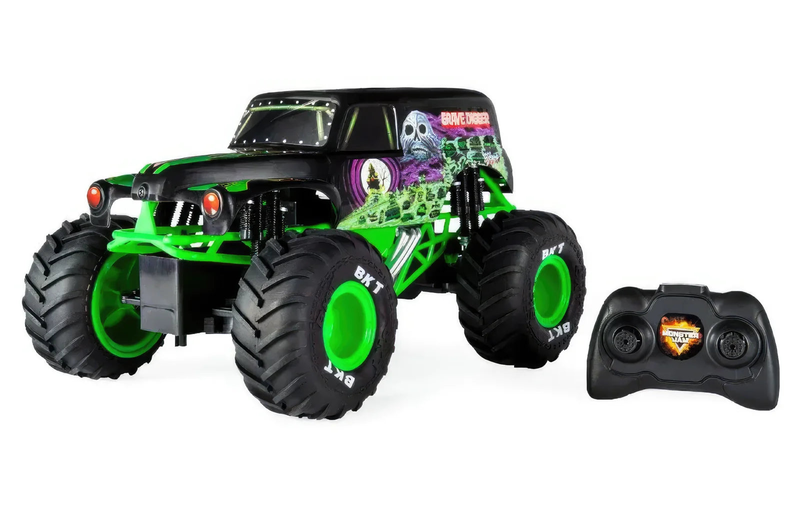 Monster jam 1:15 radio control grave digger remote control monster truck, , medium image number null